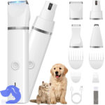 Pet Grooming Kit – Cordless Hair & Nail Trimmer for Dogs and Cats